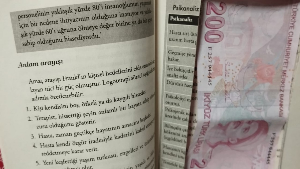 Samsun'da Kitap Arası Sahte Para