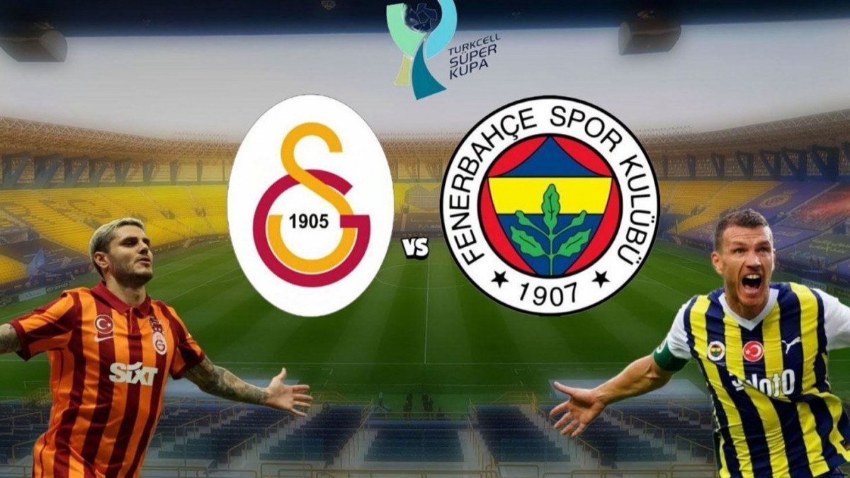 TFF resmen duyurdu! Galatasaray ve Fenerbahçe'den Süper Kupa kararı