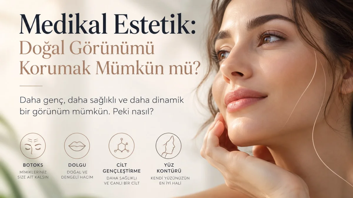 MEDİKAL ESTETİKTE DOĞAL GÖRÜNÜMÜ KORUMAK MÜMKÜN MÜ ?