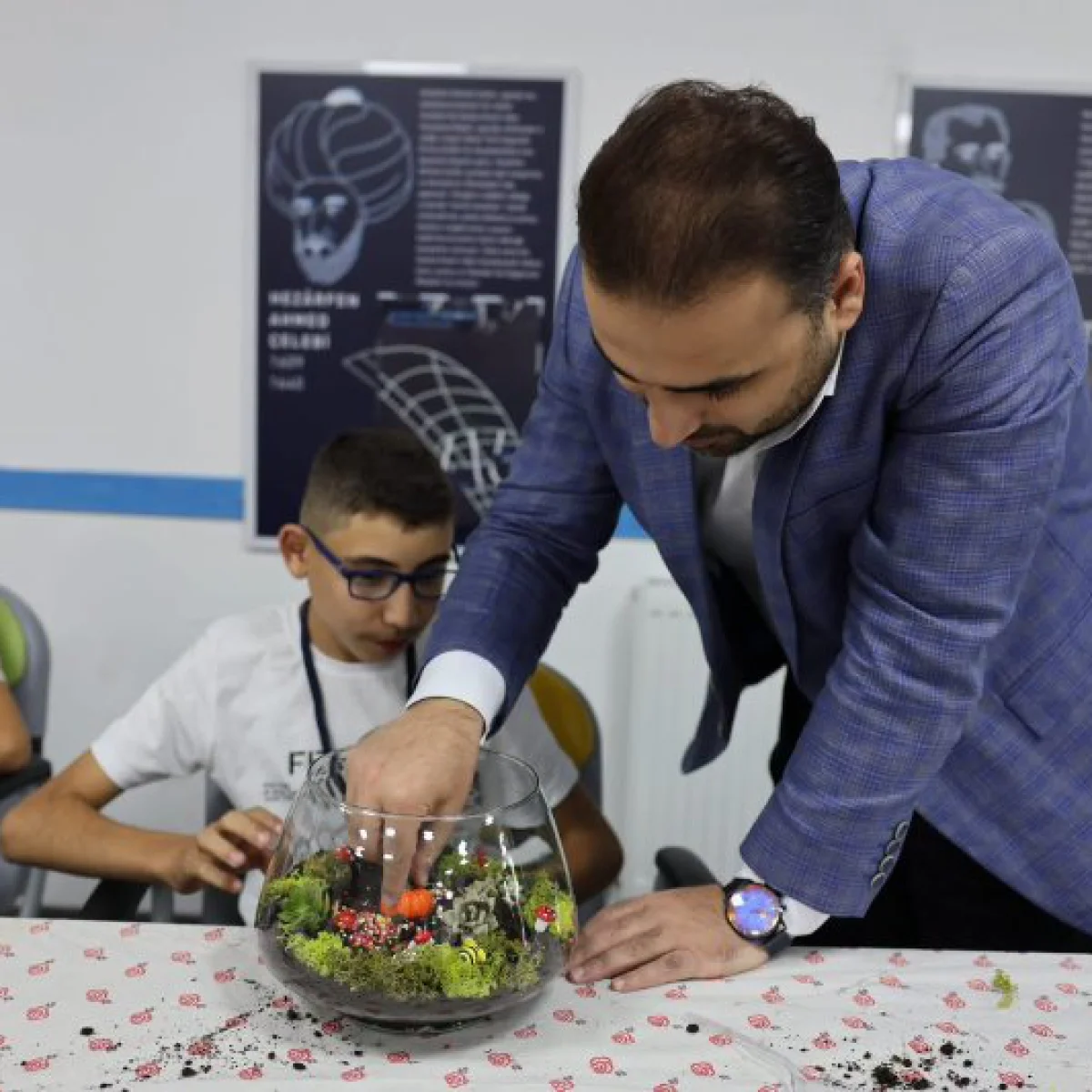 Bilim Vezirköprü’de “Gökyüzünden Toprağa; Engelsiz Bilim” Projesi Hayata Geçirildi